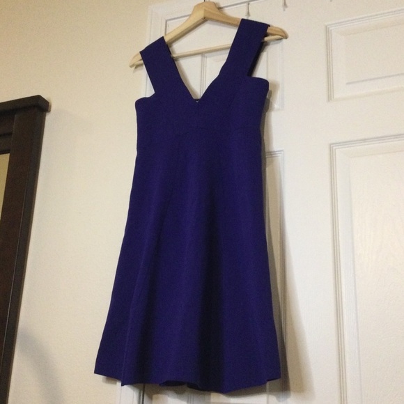 The Reiss Archive Royal Blue Jamie Knitted Dress 4 - Picture 7 of 15
